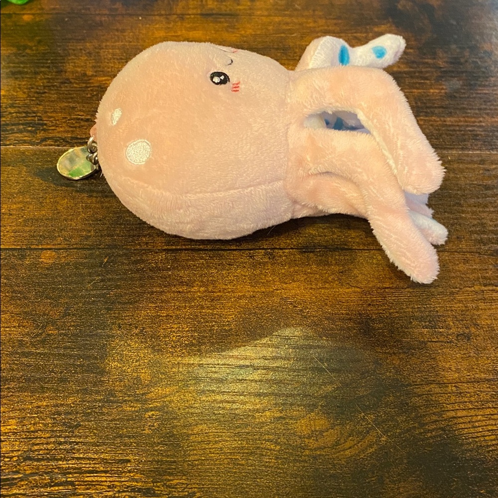 Squishable Micro Pink Octopus Plush Keychain Excellent Condition - Picture 3 of 7